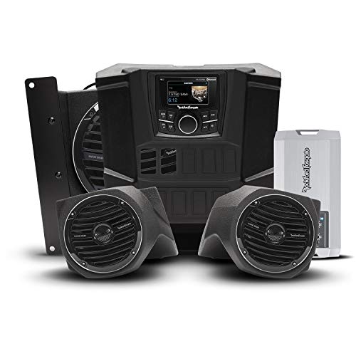 Rockford Fosgate RNGR-STAGE3 400 Watt Stereo, Front Lower Speaker, and Subwoofer Kit for Select 2015-2018 Polaris Ranger Models Rockford Fosgate RNGR-STAGE3 400 Watt Stereo, Front Lower Speaker, and Subwoofer Kit for Select 2015-2018 Polaris Ranger Models